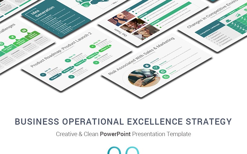 business operational excellence strategy powerpoint template original