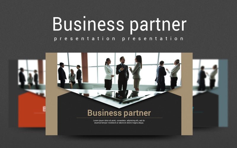 business partner powerpoint template original