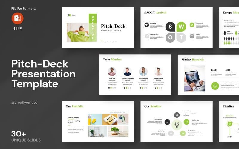 business pitch deck powerpoint layout original