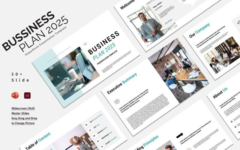 business plan powerpoint presentation original