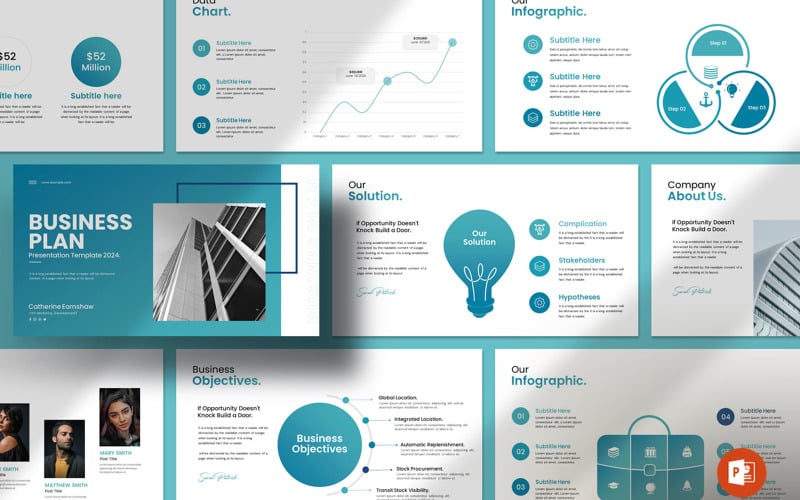 business plan layout template original
