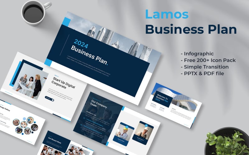 business plan powerpoint presentation template vol original