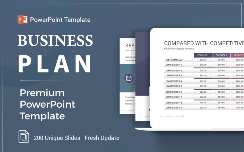 business plan powerpoint presentation template original