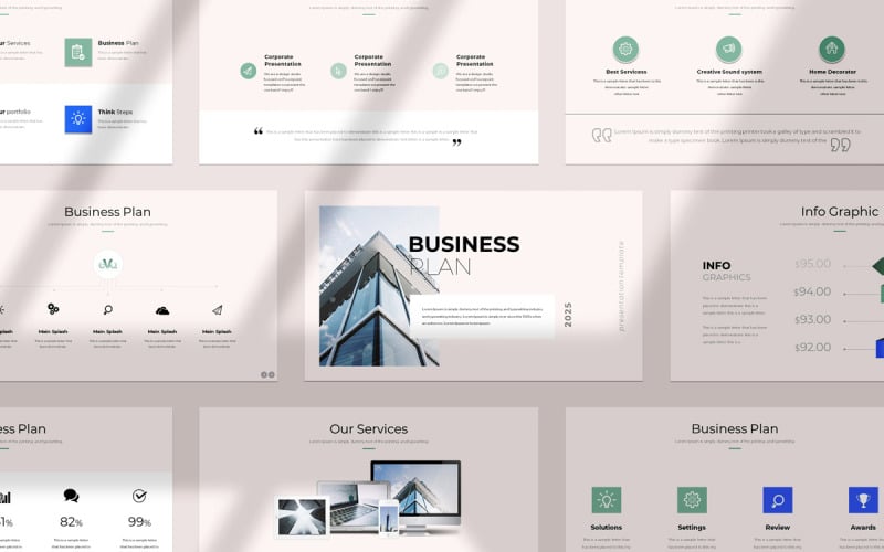 business plan powerpoint presentation template original