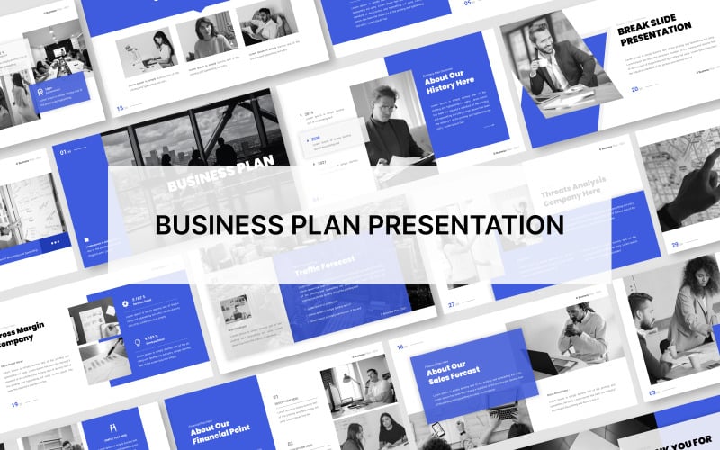 business plan powerpoint template presentation original