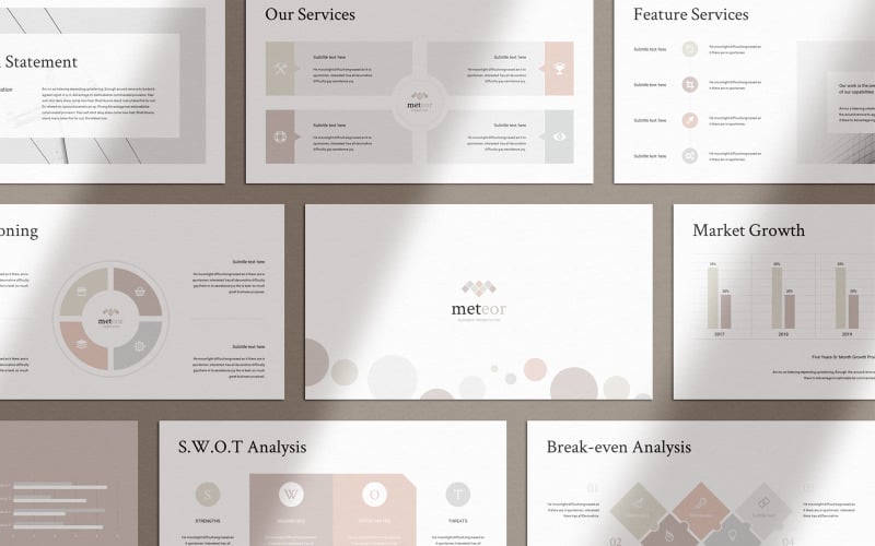business plan powerpoint template original