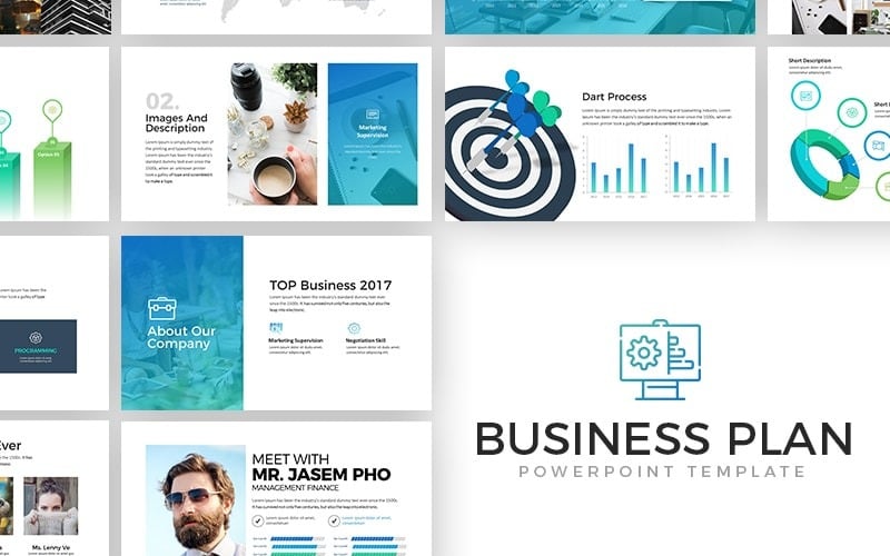 business plan powerpoint template original