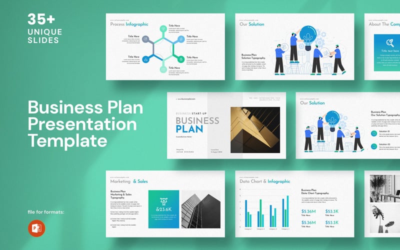 business plan powerpont presentation template original
