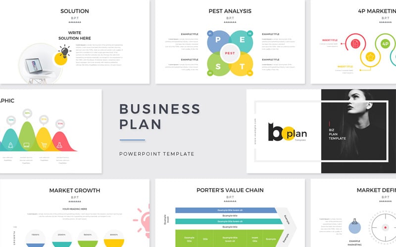 business plan presentation powerpoint template original