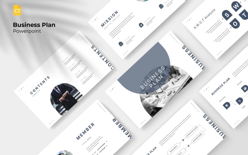 business plan presentation template original