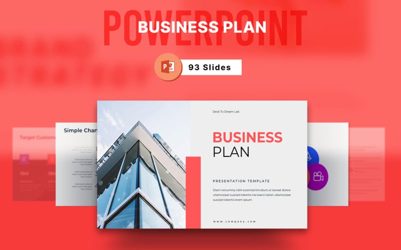business plan presentation template original