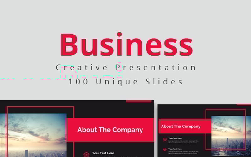 business powerpoint template original