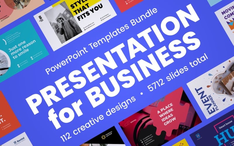 business presentation template powerpoint original
