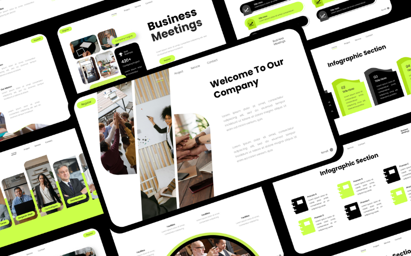 business profile presentation original