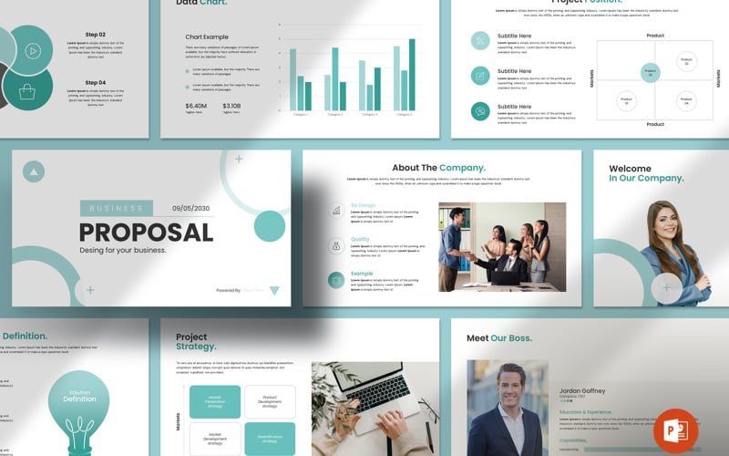 business proposal layout template original
