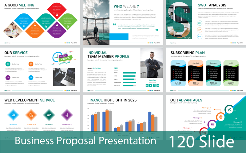 business proposal powerpoint presentation original