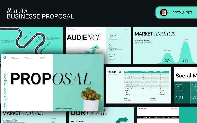 business proposal powerpoint presentation original