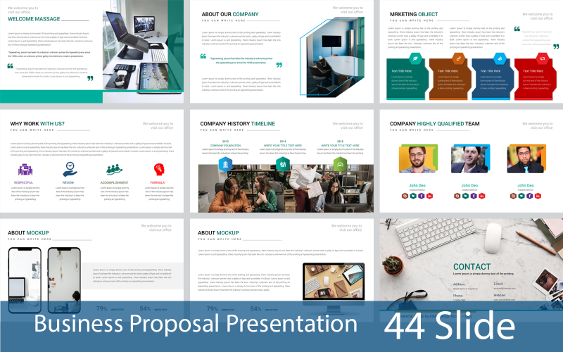 business proposal presentation v original