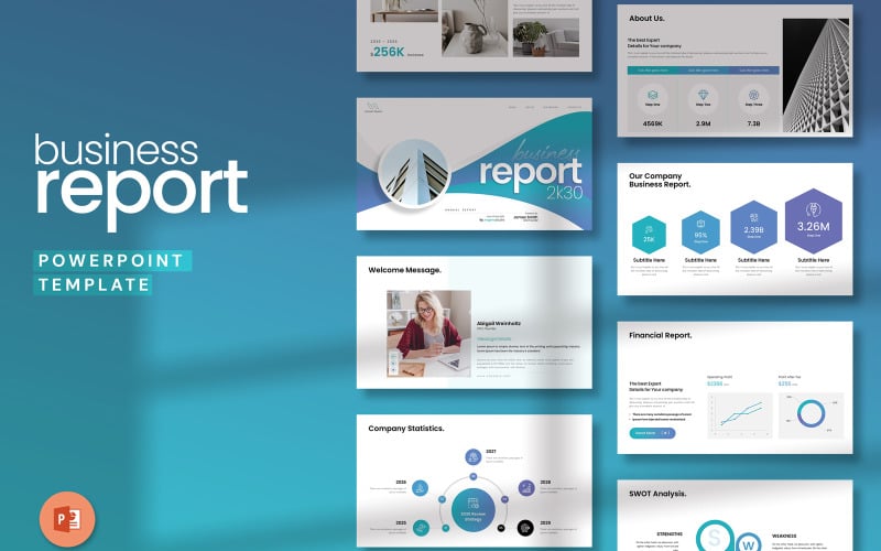business report template original