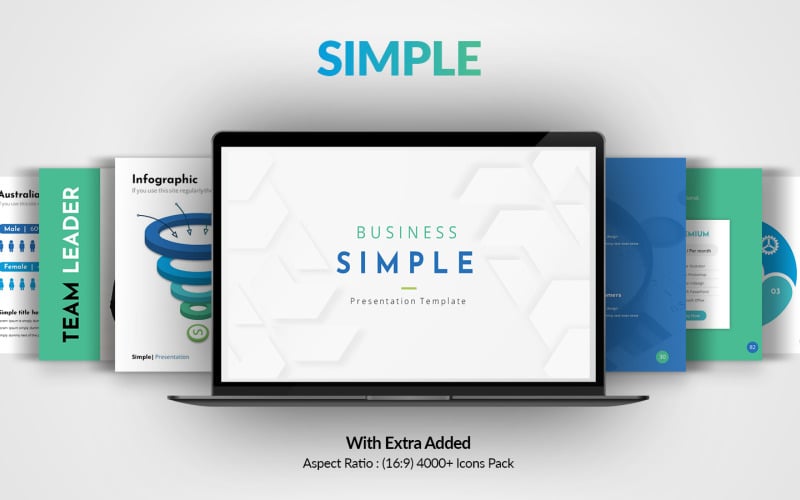 business smiple powerpoint template original