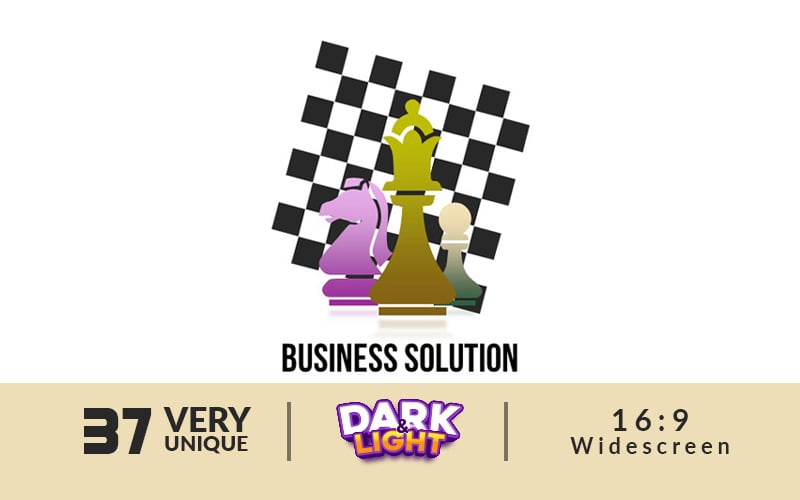 business solution power point presentation template original