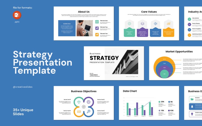 business strategy best powerpoint template original