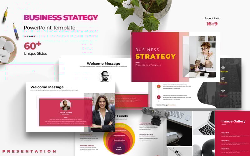 business strategy powerpoint templates original