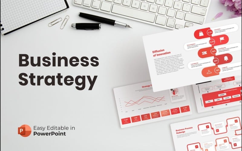 business strategy pptx powerpoint template original