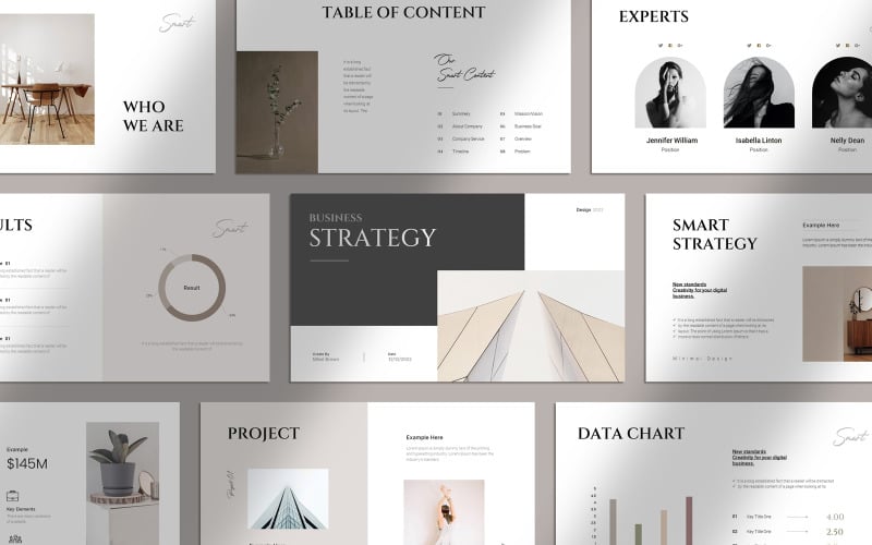 business strategy presentation original