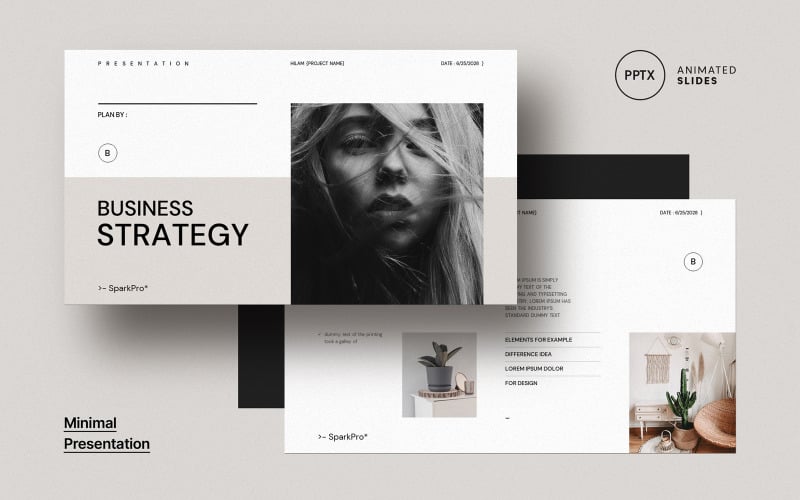 business strategy template original
