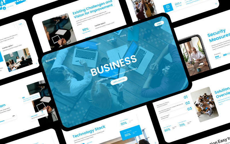 business technology presentation original