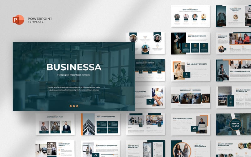 businessa multipurpose business powerpoint template original