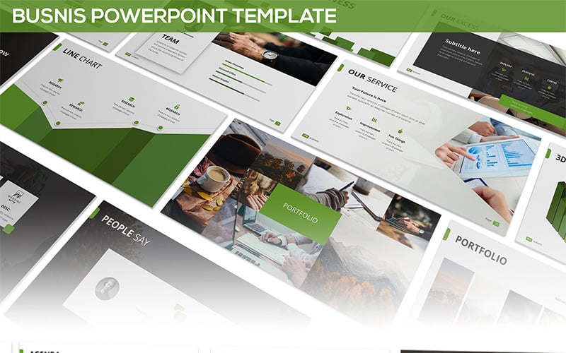 busnis powerpoint template original