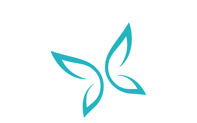 butterfly logo design template v original