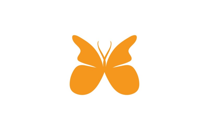 butterfly logo elements vector eps v original