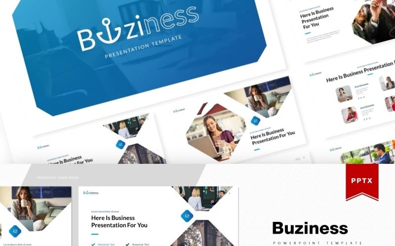 buziness powerpoint template original