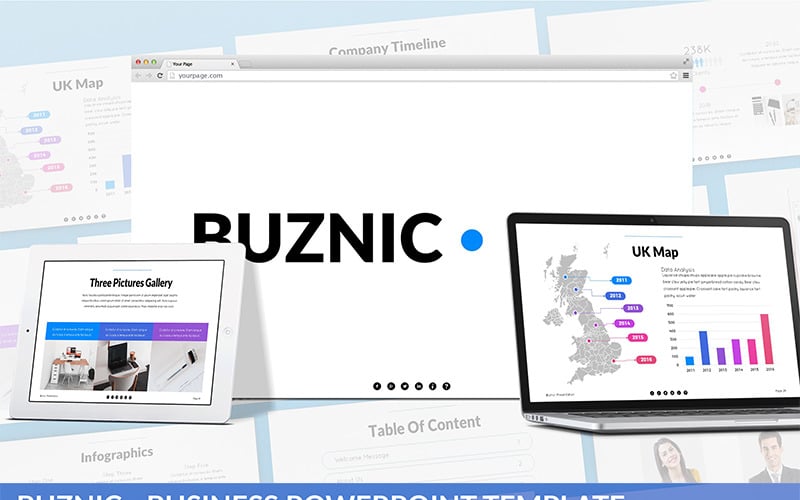buznic business powerpoint template original