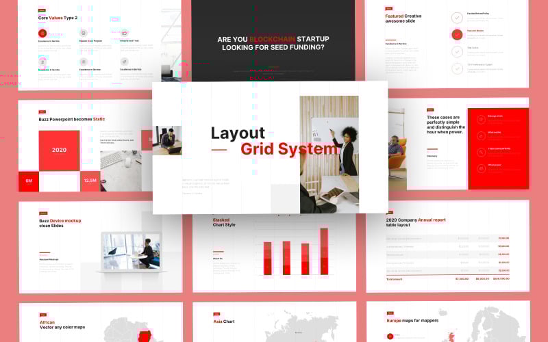 buzz modern business powerpoint template original