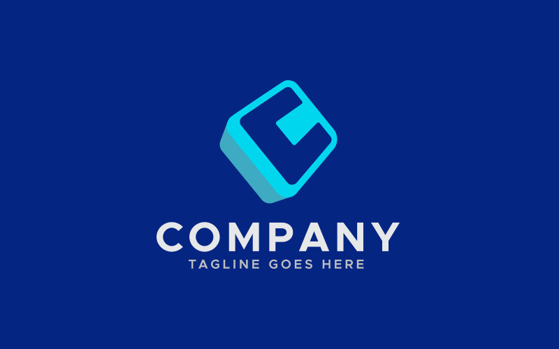 c letter modern logo design template original