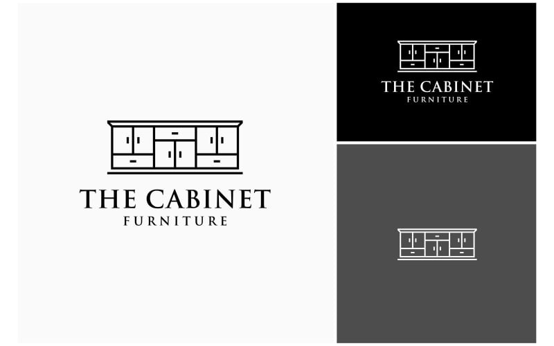cabinet furniture cupboard interior logo original
