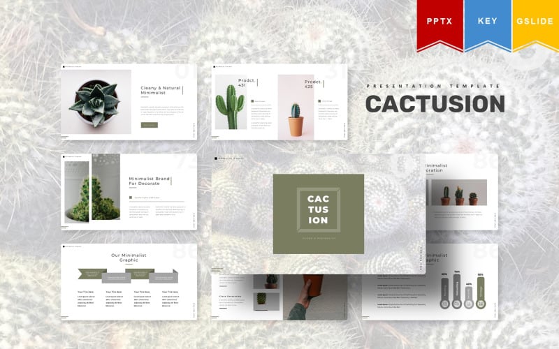cactusion powerpoint template original