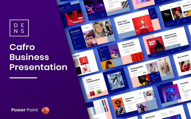 cafro business powerpoint template original