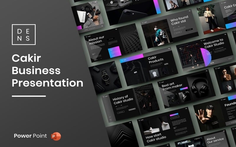 cakir business powerpoint template original