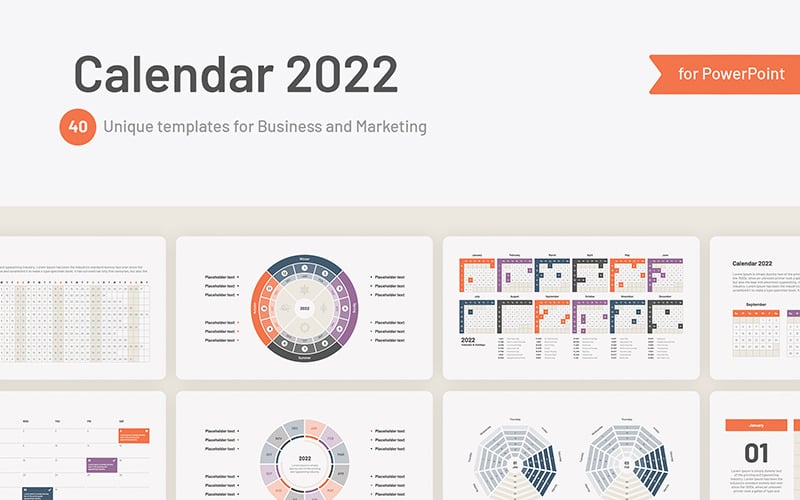 calendar templates for powerpoint original