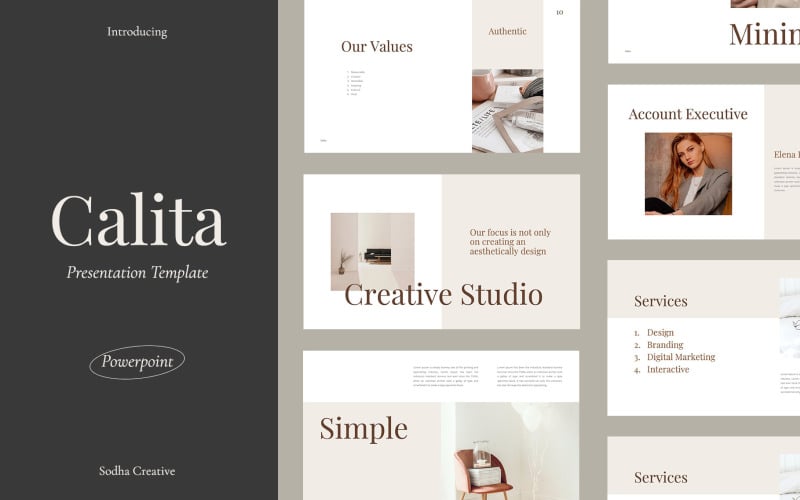 calita powerpoint template original