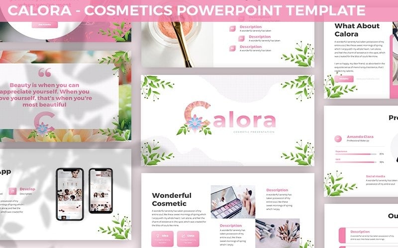 calora cosmetics powerpoint original