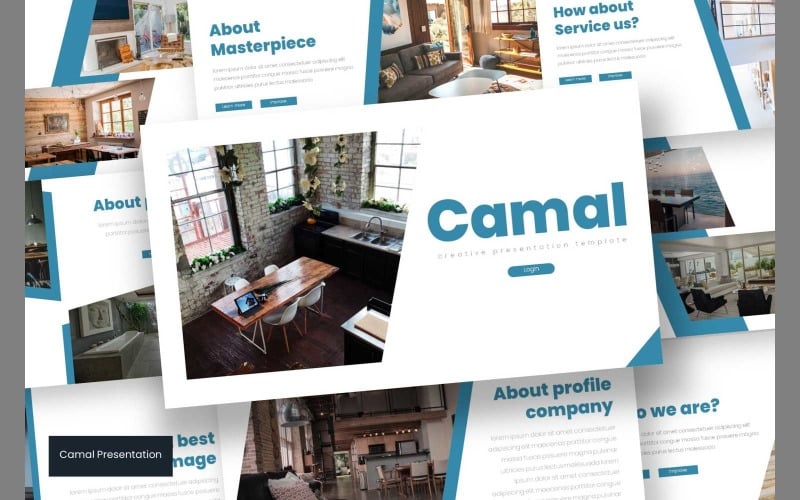 camal powerpoint template original