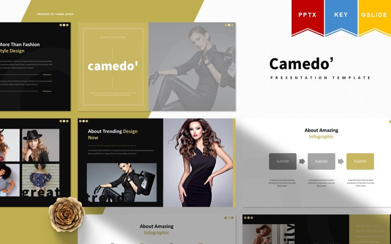 camedo powerpoint template original