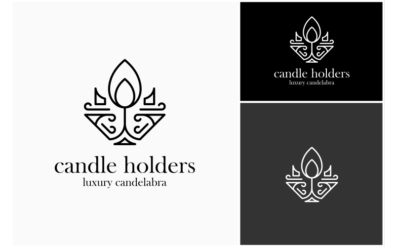 candle holder candelabra logo original