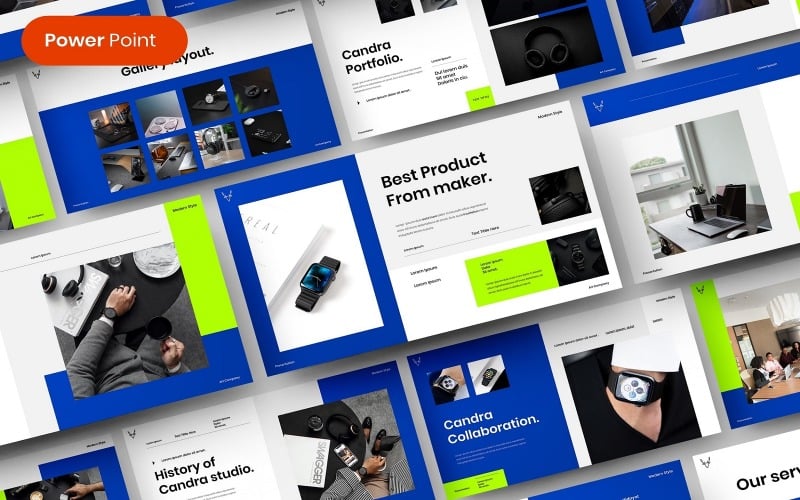 candra busines powerpoint template original